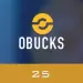 Obucks Gift Card 25 USD