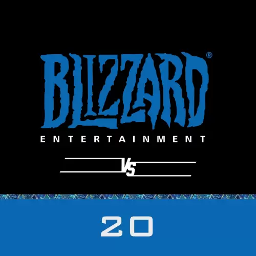 Battle.net Gift Card 20 ABD Doları Blizzard Bakiyesi