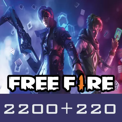 Free Fire 2200 + 220 Diamond Global