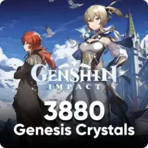 Genshin Impact 3880 Genesis Crystals