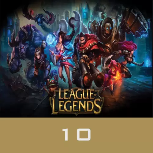 League Of Legends Gift Card 10 Eur - Eu West