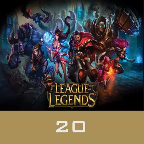 League Of Legends Gift Card 20 Euro - Eu West