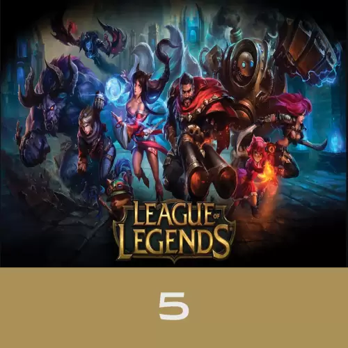 League Of Legends Gift Card 5 Euro - EU Batı