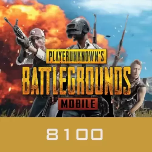 Pubg Mobile Türkiye 8100 UC