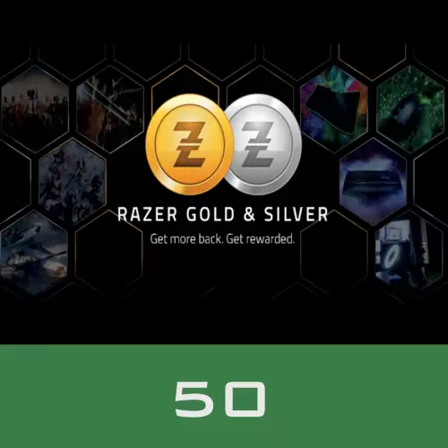 Razer Gold Gift Card 50 USD Anahtar Global