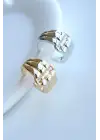 Çoklu Görünüm Sıkıştırmalı Earcuff Kıkırdak Kadın Çelik Küpe Gümüş Kararmaz Renk Atmaz