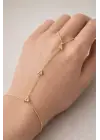 Pembe Zirkon Taşlı Tasarım Kadın Şahmeran Gold Kararmaz Renk Atmaz