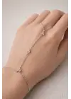 Pembe Zirkon Taşlı Tasarım Kadın Şahmeran Gümüş Kararmaz Renk Atmaz