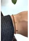 Seri Full Taşlı Su Yolu Çoklu Metal Kalp Garantili Kadın Çelik Bileklik Gold Kararmaz Renk Atmaz