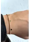 Seri Full Taşlı Su Yolu Çoklu Metal Kalp Garantili Kadın Çelik Bileklik Gold Kararmaz Renk Atmaz