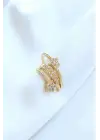 Çoklu Görünüm Zirkon Taşlı Yıldız Model Earcuff Kıkırdak Kıkırdak Küpe Gold Kararmaz Renk Atmaz