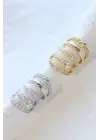 Çoklu Görünüm Zirkon Taşlı Minik Yıldızlı Model Earcuff Kıkırdak Kıkırdak Küpe Gümüş Kararmaz