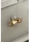 Yeni Sezon Kemik Tasarım Ayarlanabilir Kadın Çelik Yüzük Altın Kararmaz Renk Atmaz
