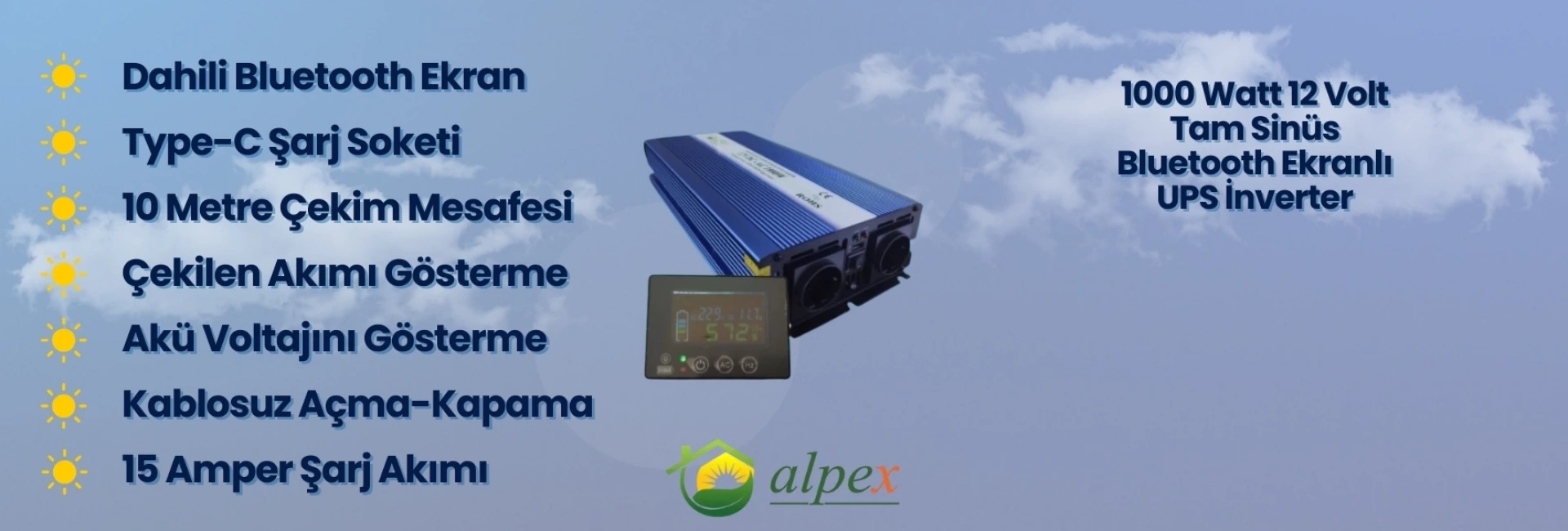 1000 Watt Ups Bluetooth