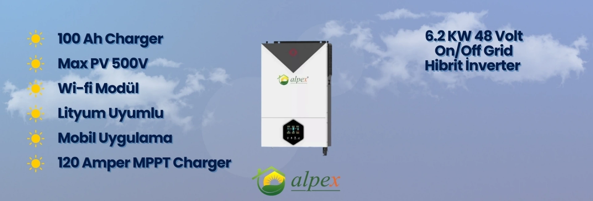 6,2 Kw Hybrit İnverter