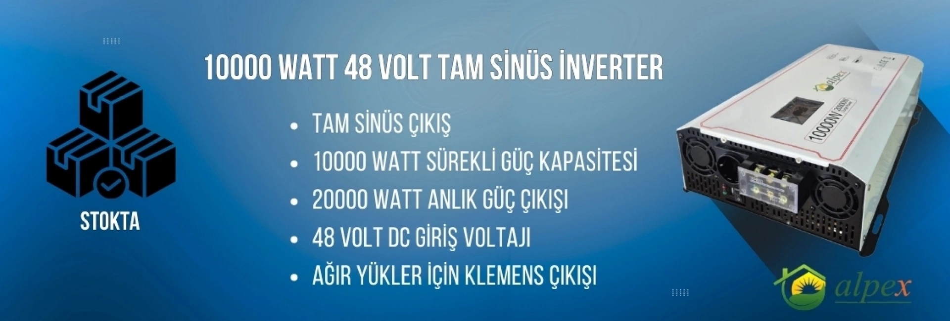 10 KW tam sinüs