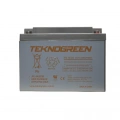 Teknogreen 24 Ah 12 Volt Akü Yatık Tip