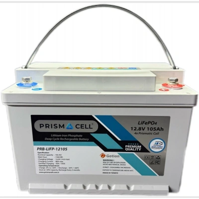 12.8 Volt 105 Amper Lifepo4 akü