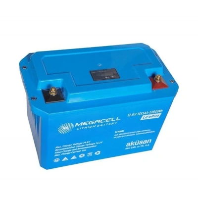 12.8V 100Ah Lityum Demir Fosfat Akü