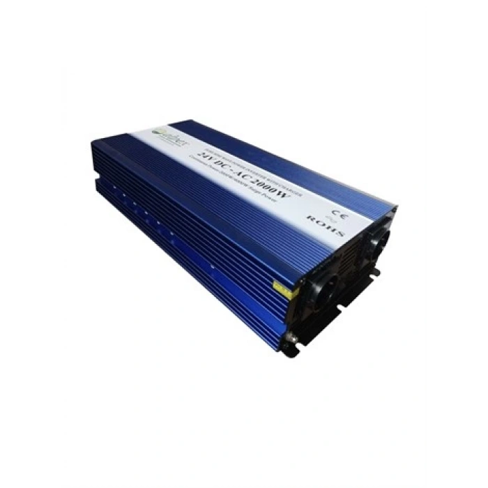 2000 Watt 24 Volt Ups (Şebeke Şarjlı) Tam Sinüs İnverter