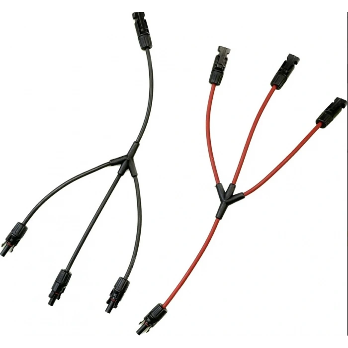 3 LÜ MC4 SOLAR KONNEKTÖR 3 İN 1 KABLOLU PARALELLEME