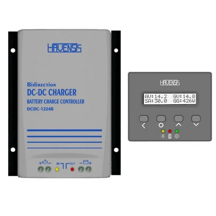 40A ÇİFT YÖNLÜ DC DC AKÜ ŞARJ CİHAZI (TAKVİYE MODLU)