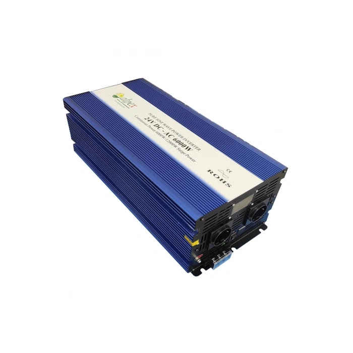 6000 WATT 24 VOLT DİJİTAL EKRANLI TAM SİNÜS İNVERTER