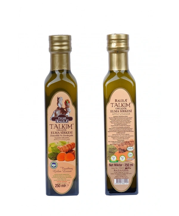 Talkım Elma Sirkesi Zencefil ve Zerdeçallı 250 ml