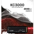 2TB KINGSTON KC3000 M.2 NVMe PCIe 4.0 SKC3000D/2048G 7000/7000MB/s