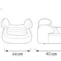 Comfymax Lux 15-36Kg Oto Koltuğu Yükseltici - Coco