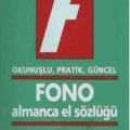 Fono Almanca El Sözlüğü; Okunuşlu, Pratik, Güncel