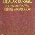 İdealar Kuramı; Platonun Felsefesi Üzerine Araştırmalar