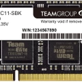 Team Elite 8GB (1x8GB) 1600MHz CL11 DDR3 Notebook SODIMM Ram (TED3L8G1600C11-S01)