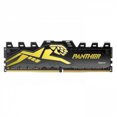 Apacer Panther Black-Gold 16GB (2x8GB) 3200Mhz CL16 DDR4 Gaming Ram (AH4U16G32C28Y7GAA-2)