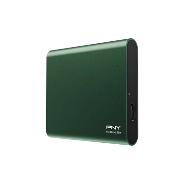 PNY Pro Elite Yeşil 250 GB 880/900MB/s USB 3.2 Gen 2 Type-C Taşınabilir SSD (PSD0CS2060GN-250-RB)
