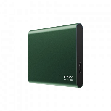 PNY Pro Elite Yeşil 500 GB 865/875MB/s USB 3.2 Gen 2 Type-C Taşınabilir SSD (PSD0CS2060GN-500-RB)