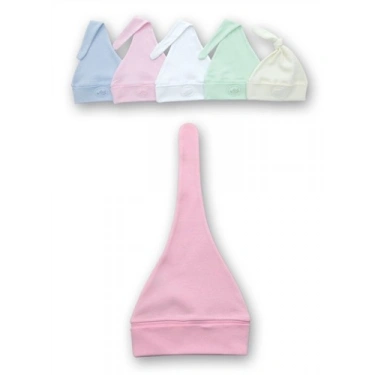 Sevi Bebe Üstten Bağcıklı Şapka (Tül Ambalajda)