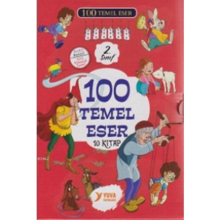 100 Temel Eser 2. Sınıf 10 Kitap Takım