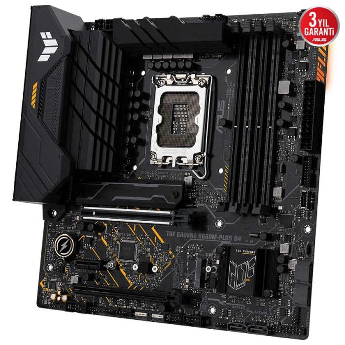 ASUS TUF GAMING B660M-PLUS D4 DDR4 5333Mhz (OC) HDMI DP 1700p