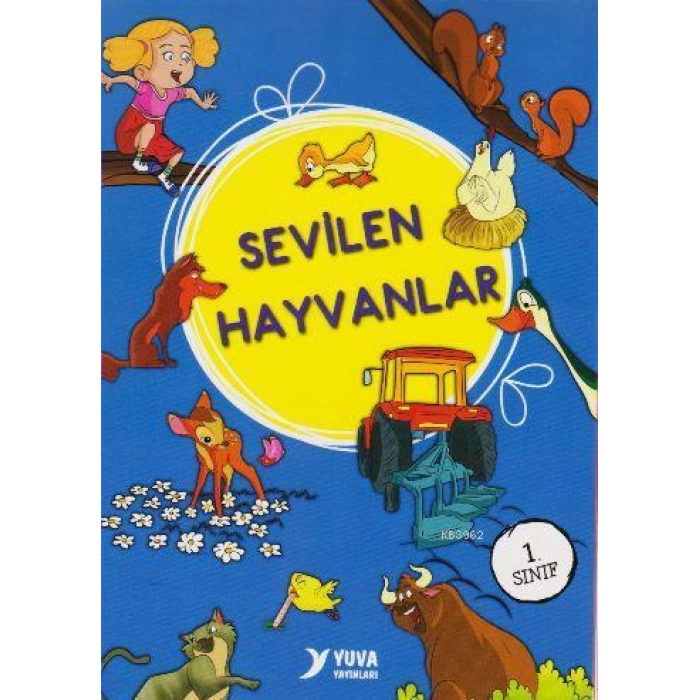 Sevilen Hayvanlar; Düz Yazılı 10 Kitap 1.Sınıf