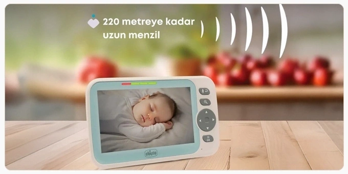 Chicco Evolution Kameralı Akıllı Bebek Telsizi