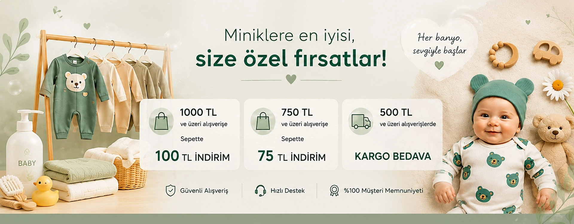 Miniklere En İyisi, Size Özel Fırsatlar!