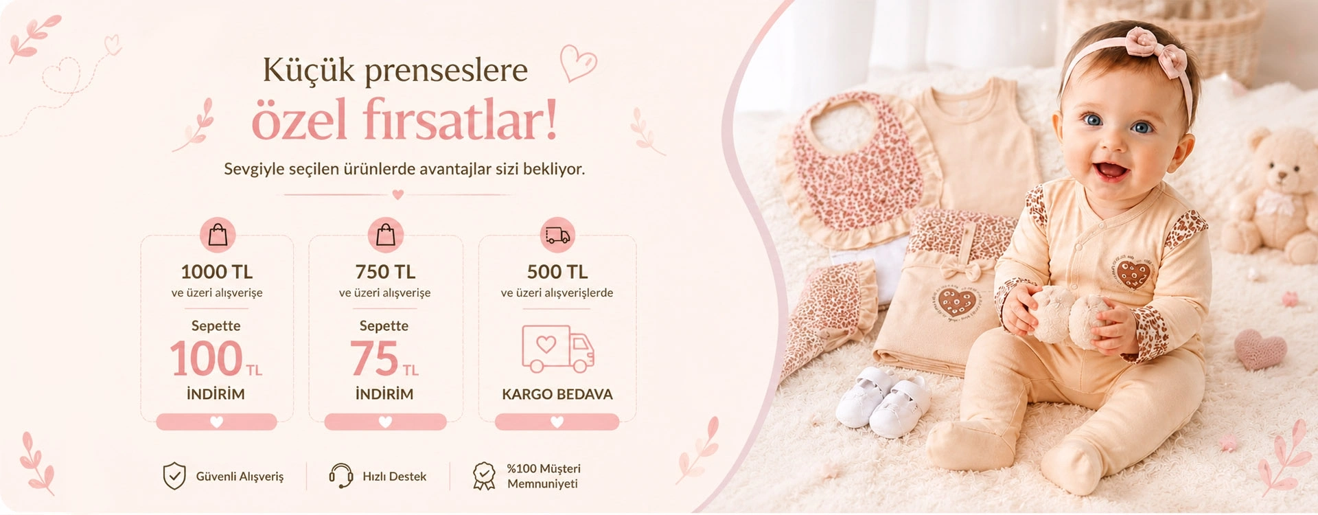 Küçük Prenseslere Özel Fırsatlar!