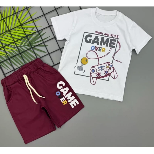 3/5 Yaş Game Over Baskılı Çocuk Takımı