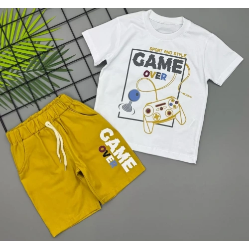 3/5 Yaş Game Over Baskılı Çocuk Takımı