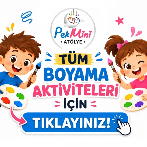 Tüm Boyama Aktiviteleri İçin Tıklayınız