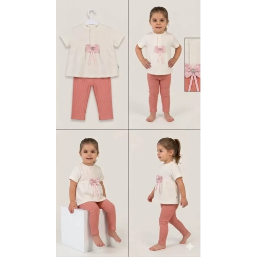 9/24 Ay Fiyonk Süslü Bebek Takımı