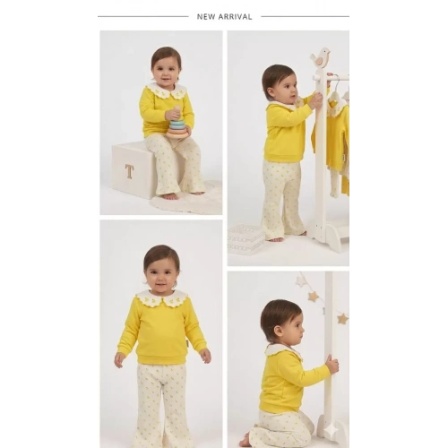 9/24 Ay Piti Kalpli Penye Bebek Takımı