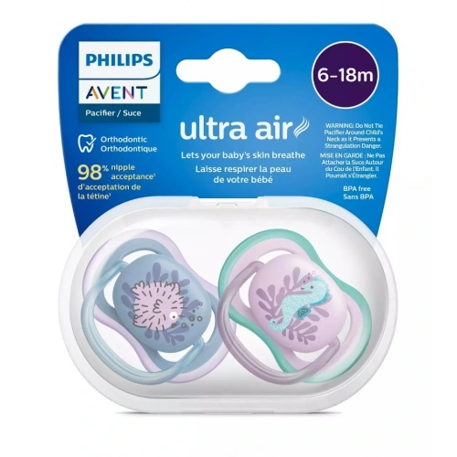Philips Avent Ultra Air Emzik 6-18 Ay 2li Kız SCF085/61