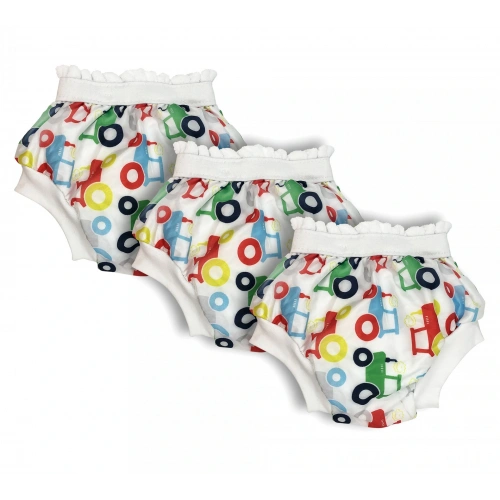 Sema Baby 3lü Desenli Lüks Alıştırma Külodu  No.1 10-15 kg - Cars